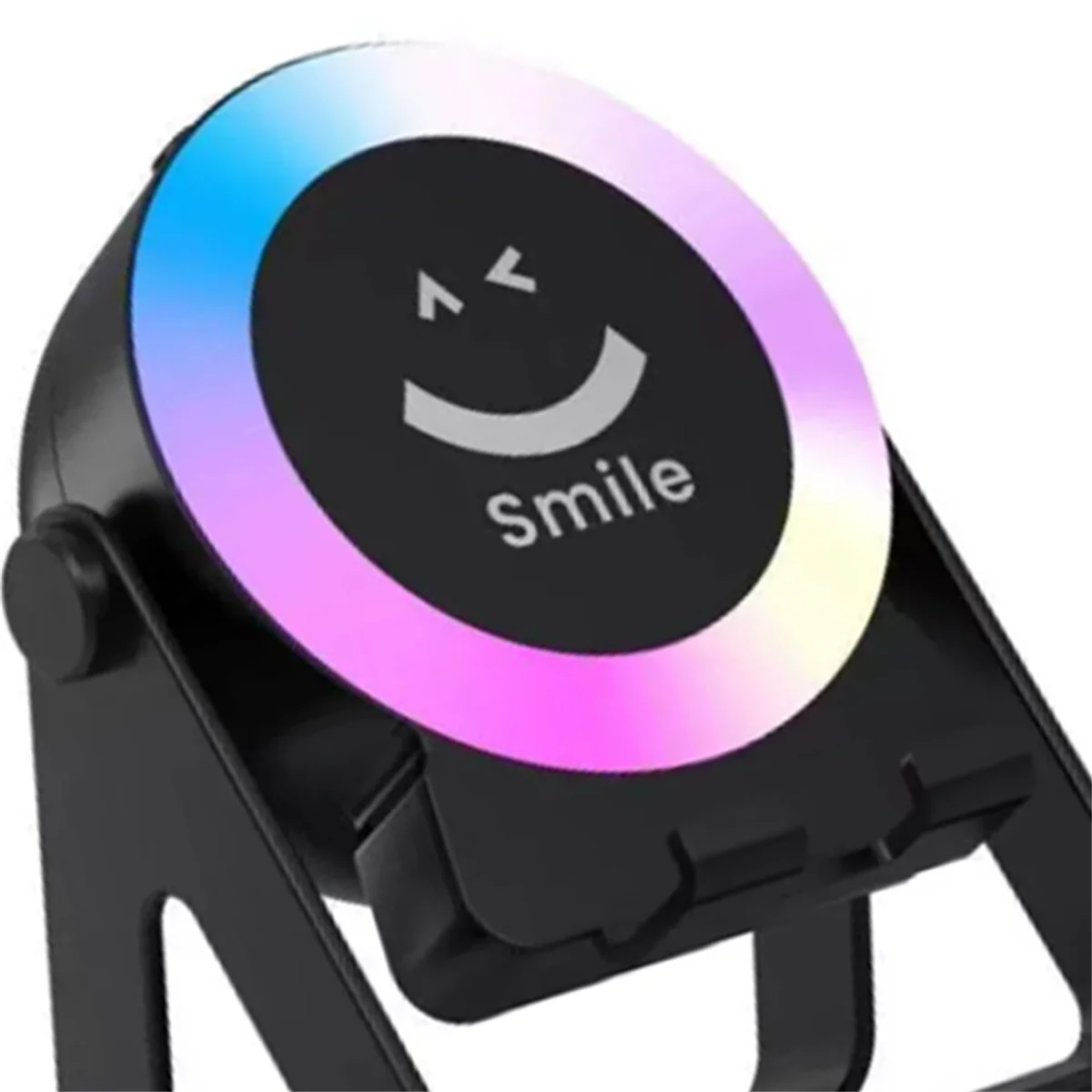 New 3C-Colorful Light Sensing Bluetooth Speaker, Desktop Phone Holder, Small Speaker, Subwoofer, Mini Bluetooth Speaker Main image