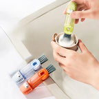 2/1pcs 3 In 1 Multifunctional Cleaning Brush Bottle Cup Lid Detail Brush Straw Cleaner Tools Household Kitchen Cleaning Tools